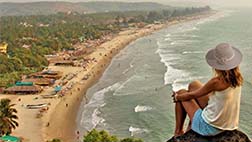 book car for hire to visit baga, calangute, anjuna, vagator, colva in goa